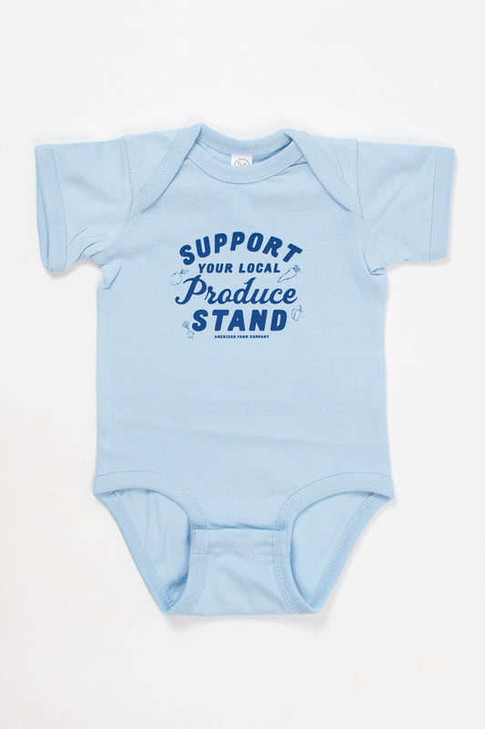 'Support Your Local Produce Stand' Onesie