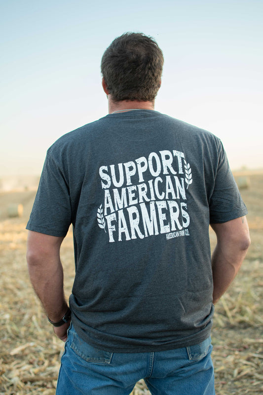 Support_American_Farmers_Wheat_Tee_back [M] [LS]