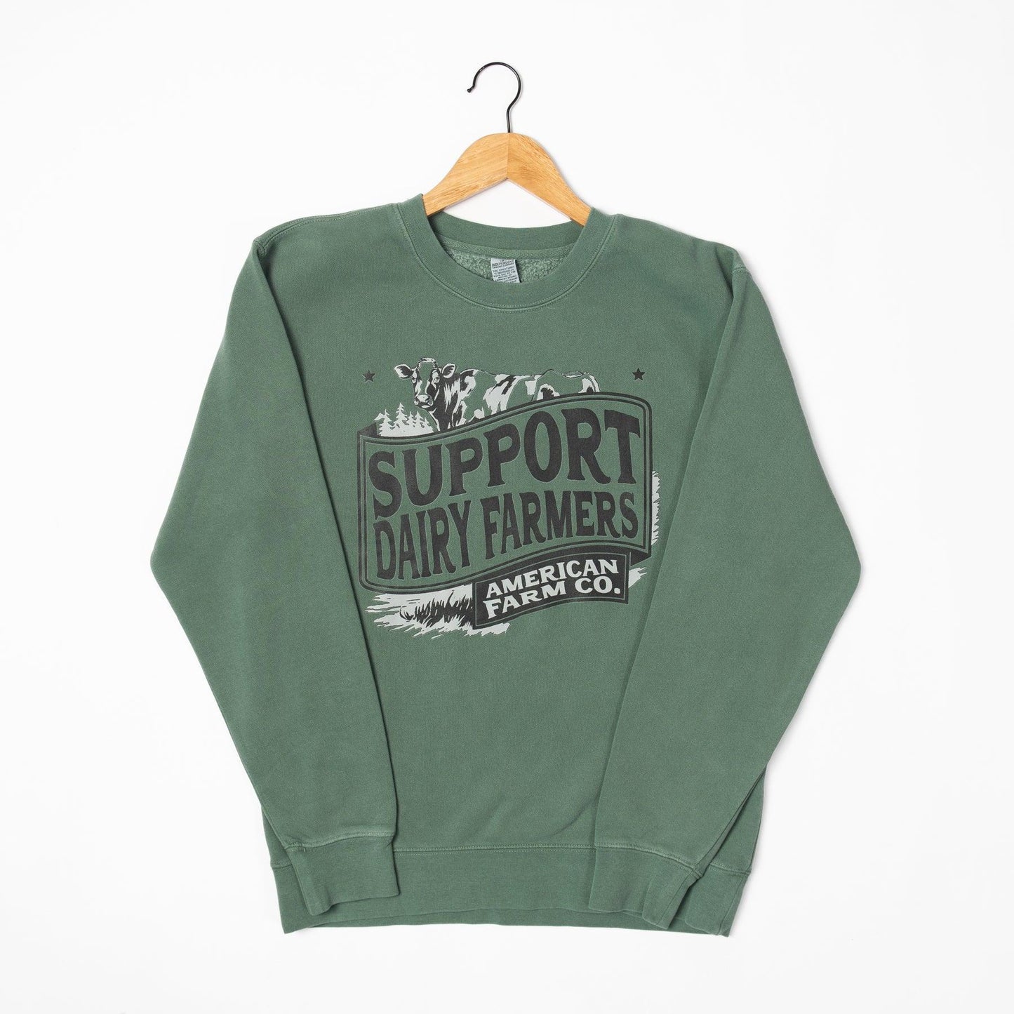 'Support Dairy Farmers' Crewneck