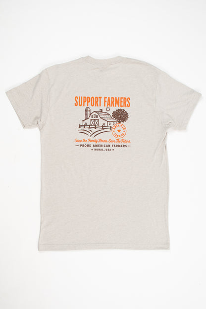 'Support Farmers - Save the Family Farms' T-Shirt