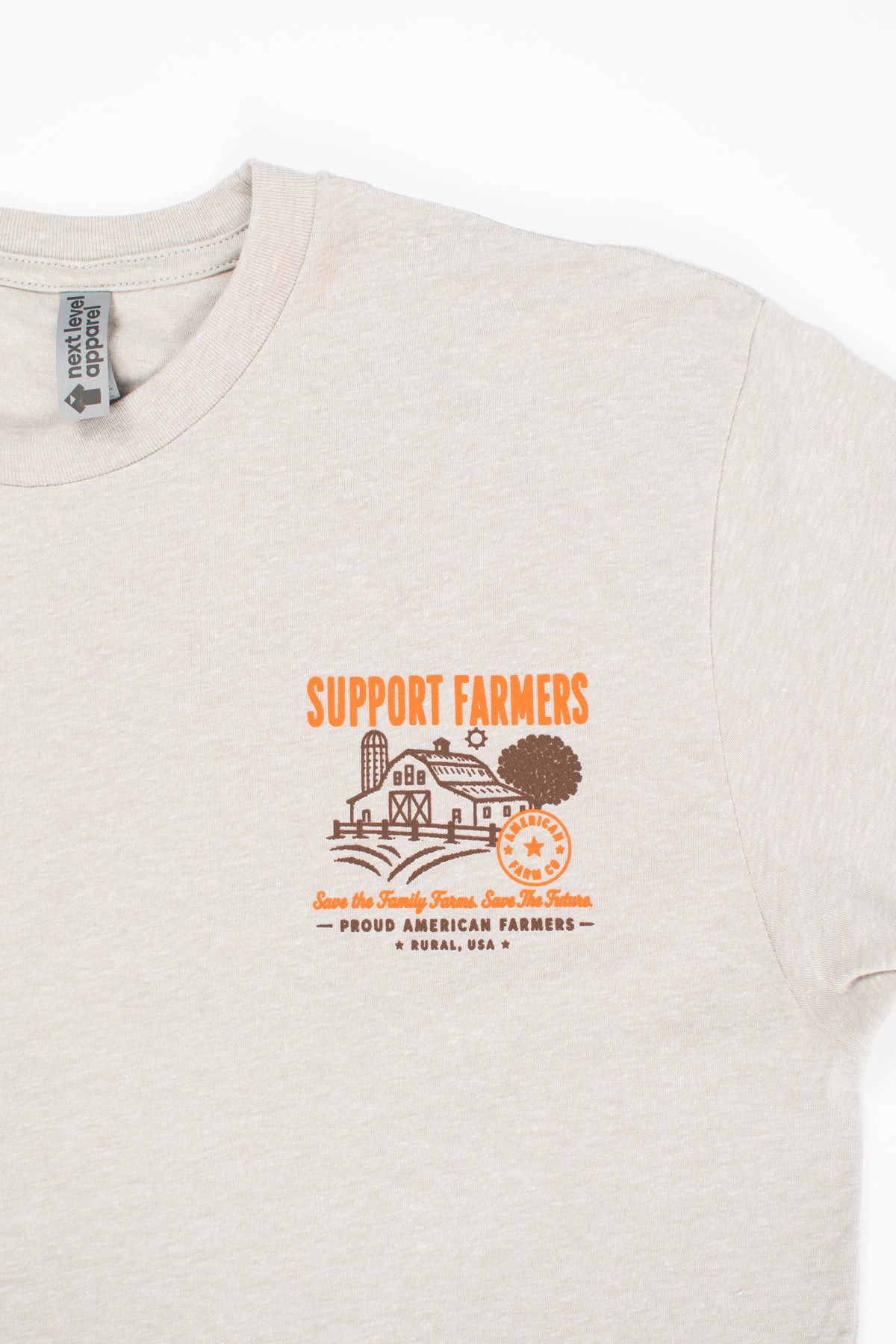 'Support Farmers - Save the Family Farms' T-Shirt