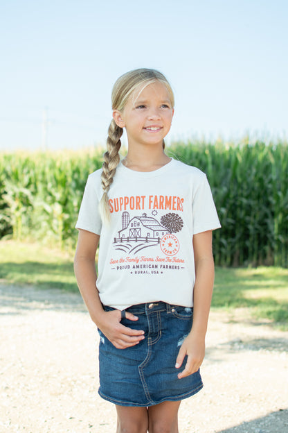'Support Farmers - Save the Family Farms' Toddler/Youth T-Shirt