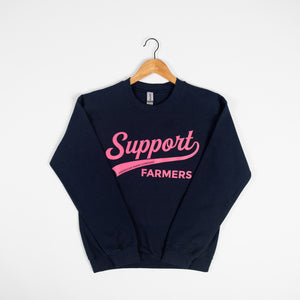 ‘Support Farmers Banner' Navy Crew