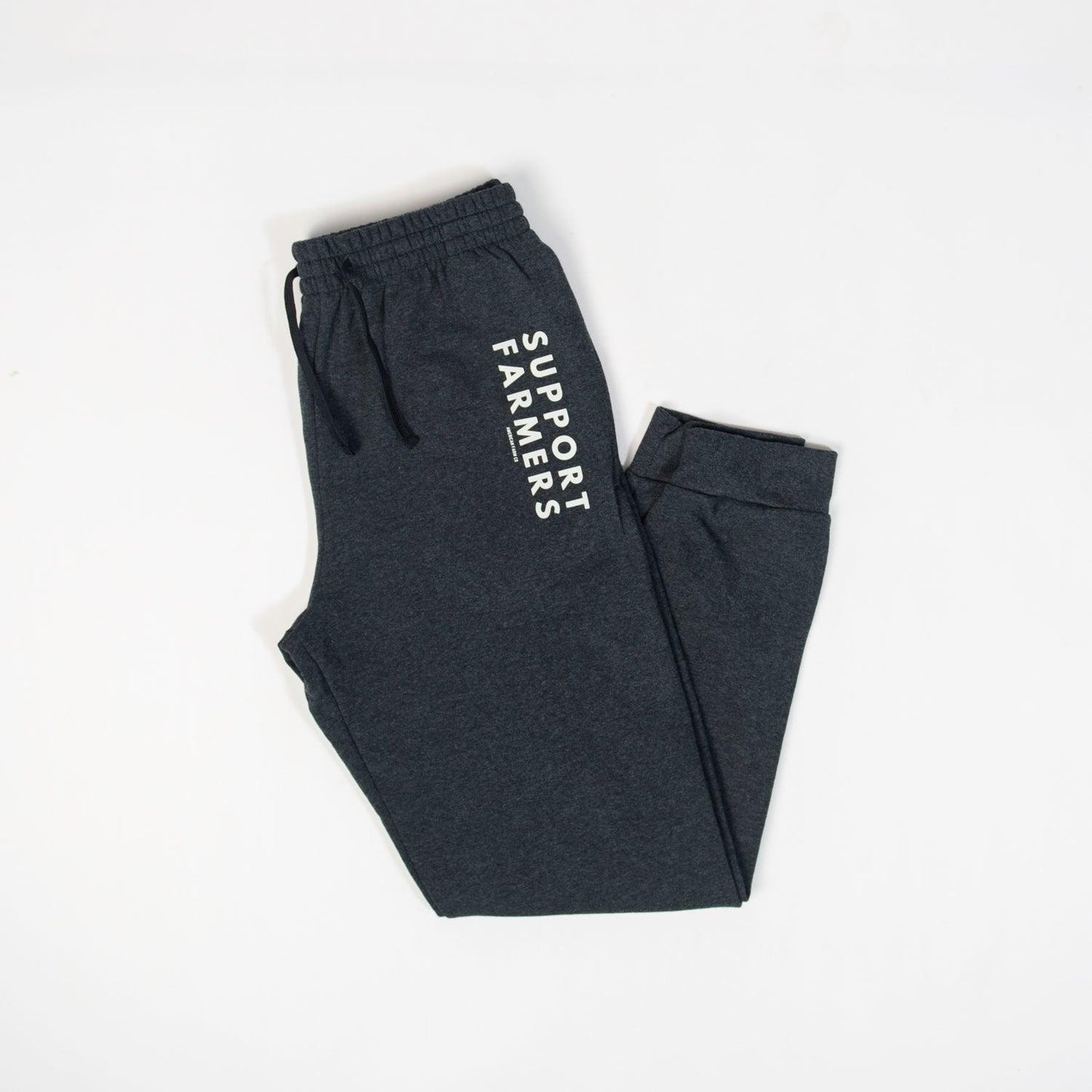 'Support Farmers' Charcoal Joggers - NEW - American Farm Company