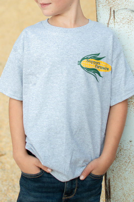 'Support Farmers' Corn Youth Tee