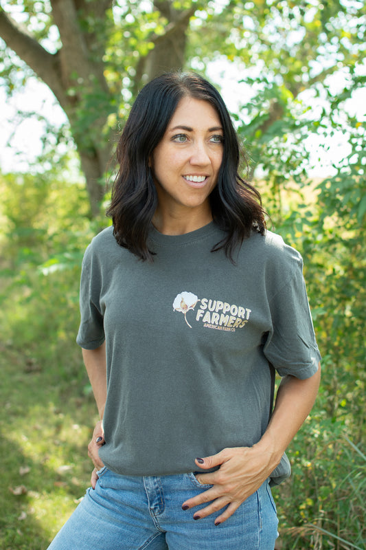 Support Farmers Cotton Tee