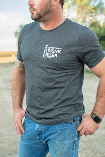 'Support Farmers Drink Beer' Tee