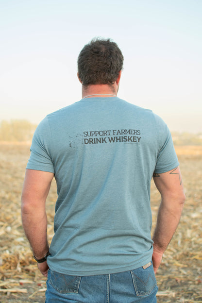Support_Farmers_Drink_Whiskey_Tee_back [M] [LS]