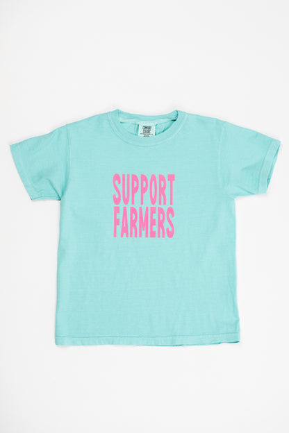 'Support Farmers' Toddler/Youth Tee