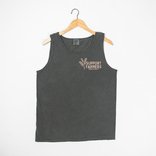 Support Farmers Wheat Tank Top