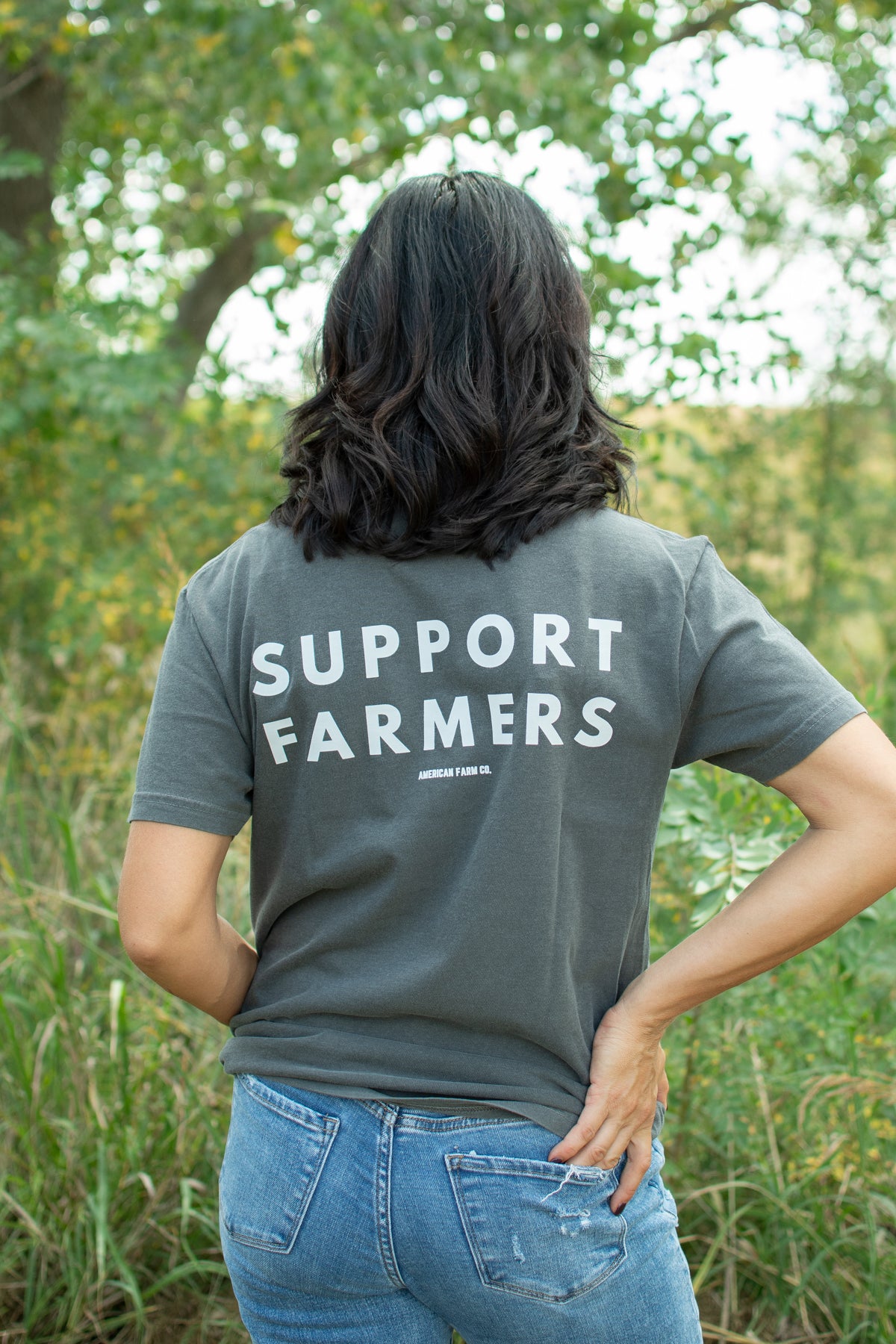 Support Farmers Wheat Tee