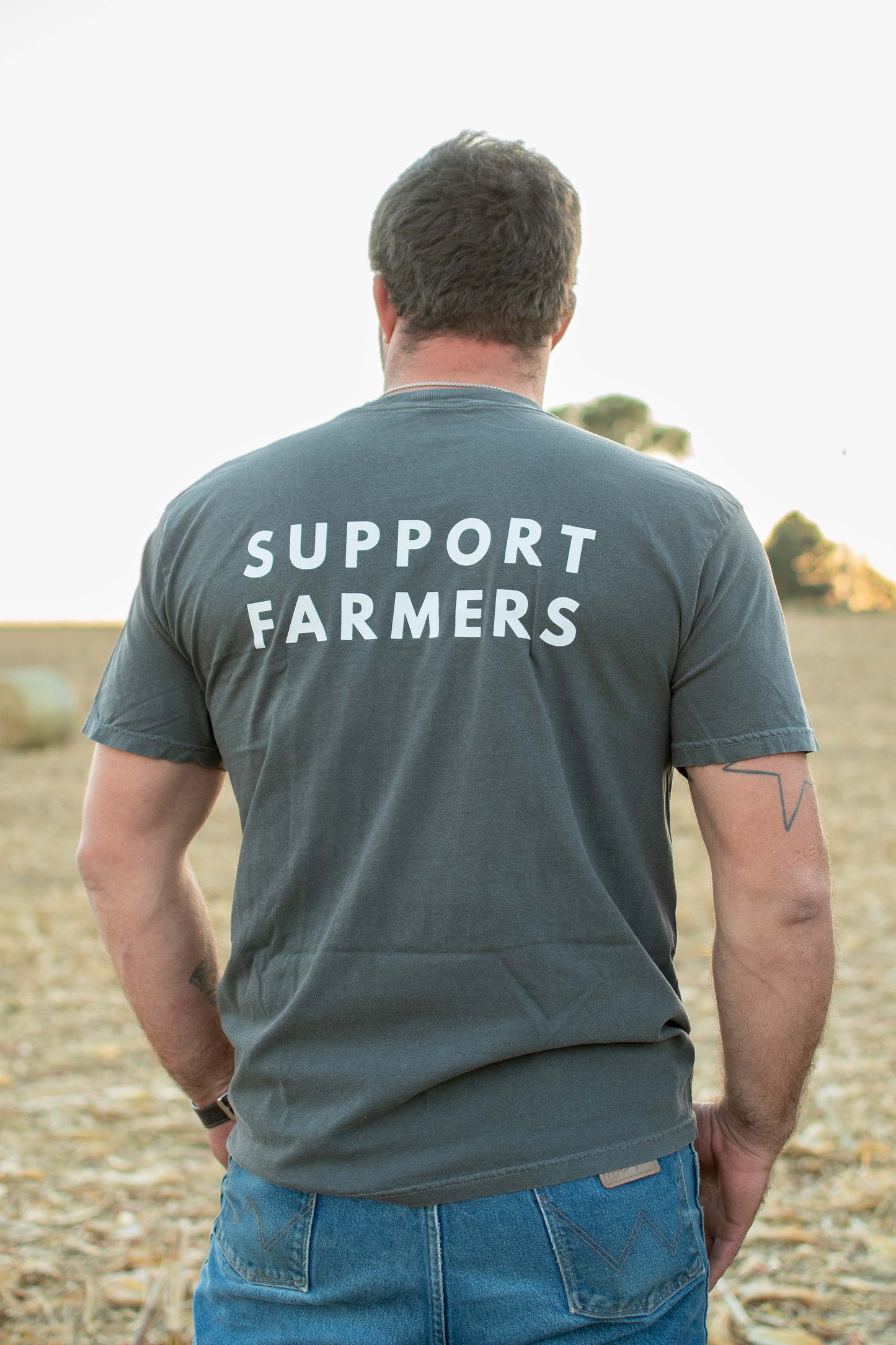Support_Farmers_Wheat_Tee_back [M] [LS]
