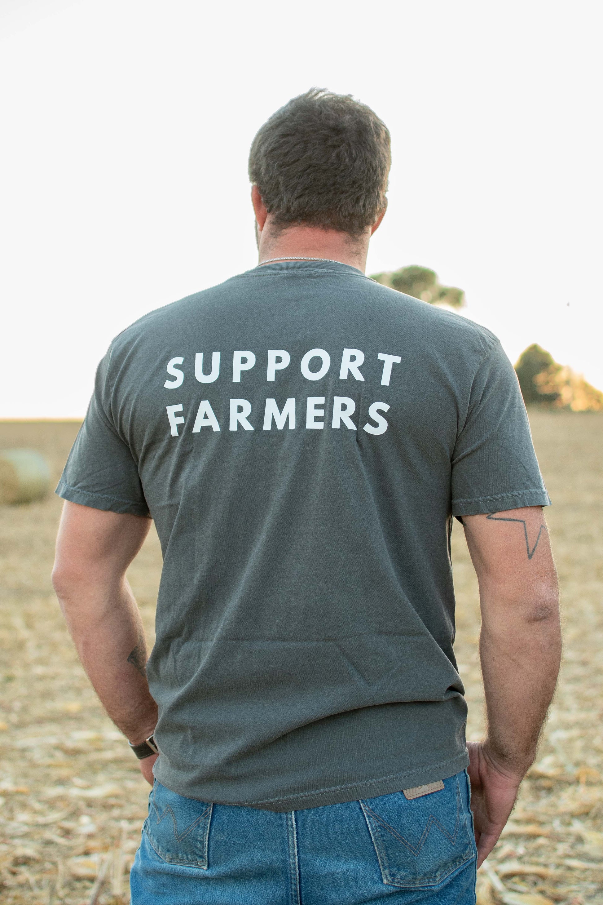 Support_Farmers_Wheat_Tee_back [M] [LS]