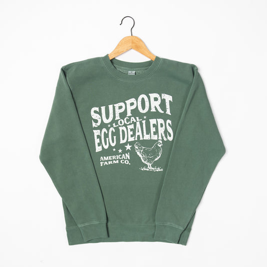 'Support Local Egg Dealer' Crewneck