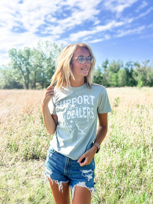 Support Local Egg Dealers' Tee