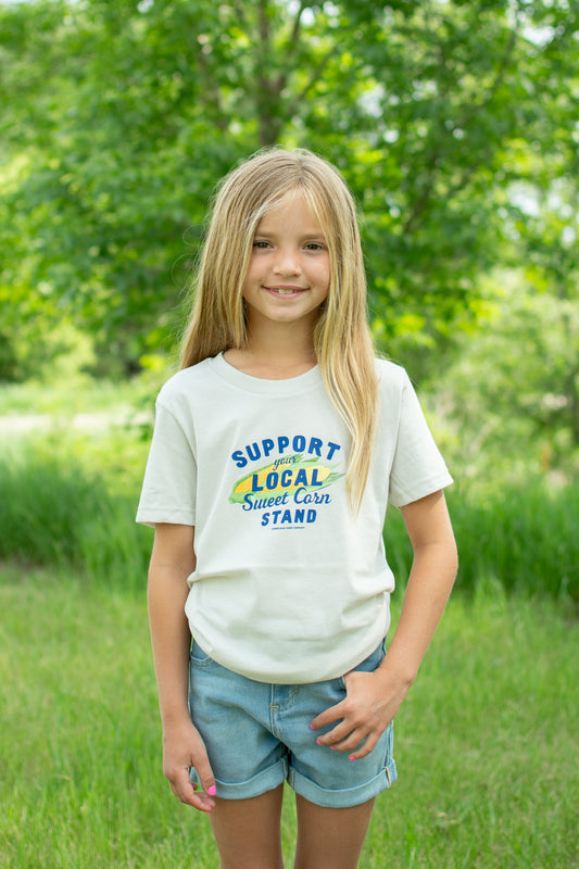 'Support Your Local Sweet Corn Stand' Toddler/Youth Tee