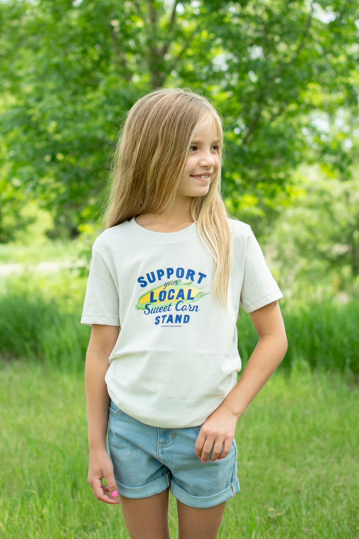 'Support Your Local Sweet Corn Stand' Toddler/Youth Tee