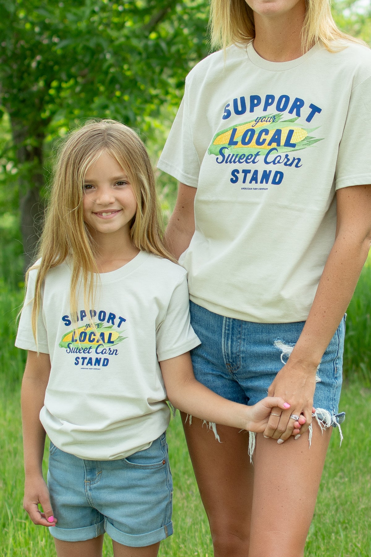 'Support Your Local Sweet Corn Stand' Tan Tee