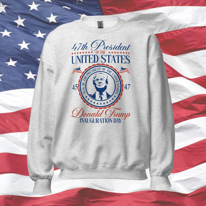 TRUMP 47th President Inauguration Day Crewneck - American Farm Company