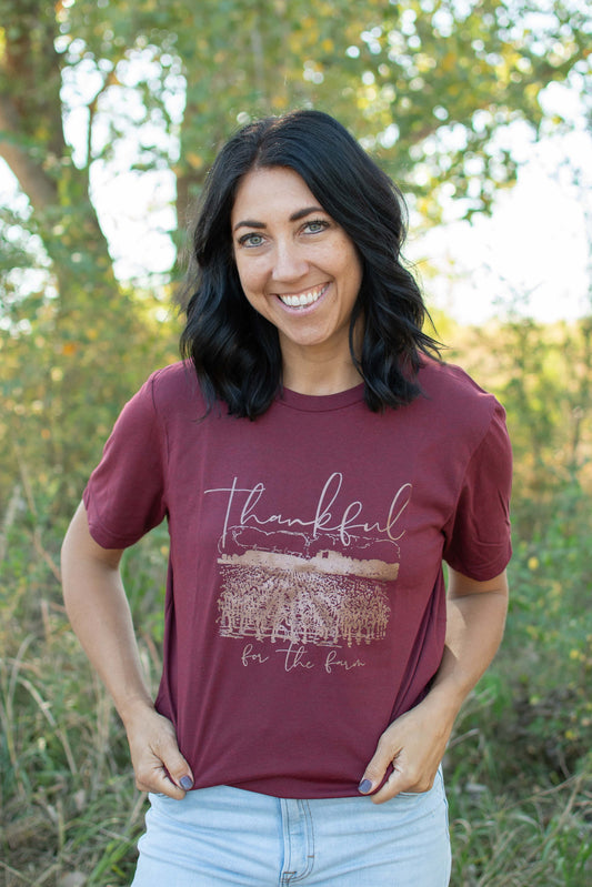‘Thankful for the Farm’ Tee