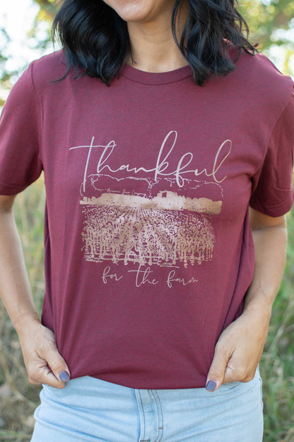 ‘Thankful for the Farm’ Tee