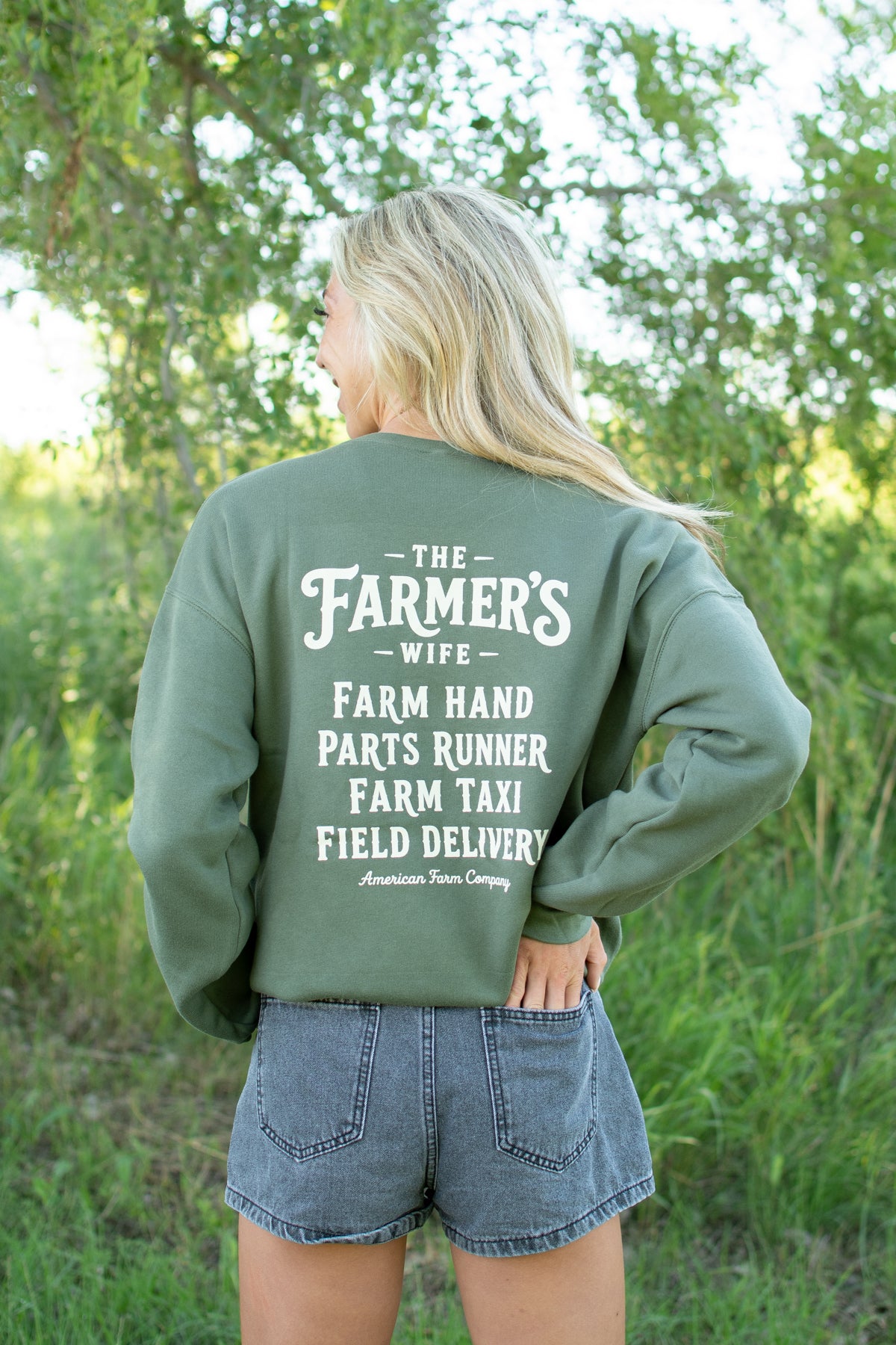 'The Farmer's Wife' Duties Crewneck