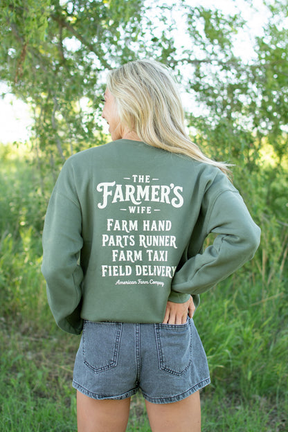 'The Farmer's Wife' Duties Crewneck