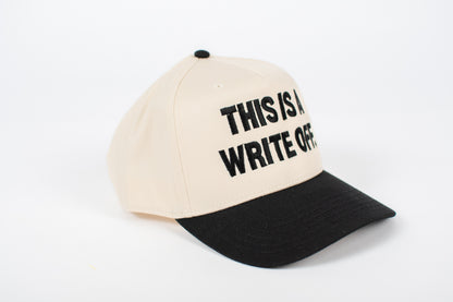 'This Is A Write Off.' Embroidered Trucker Hat