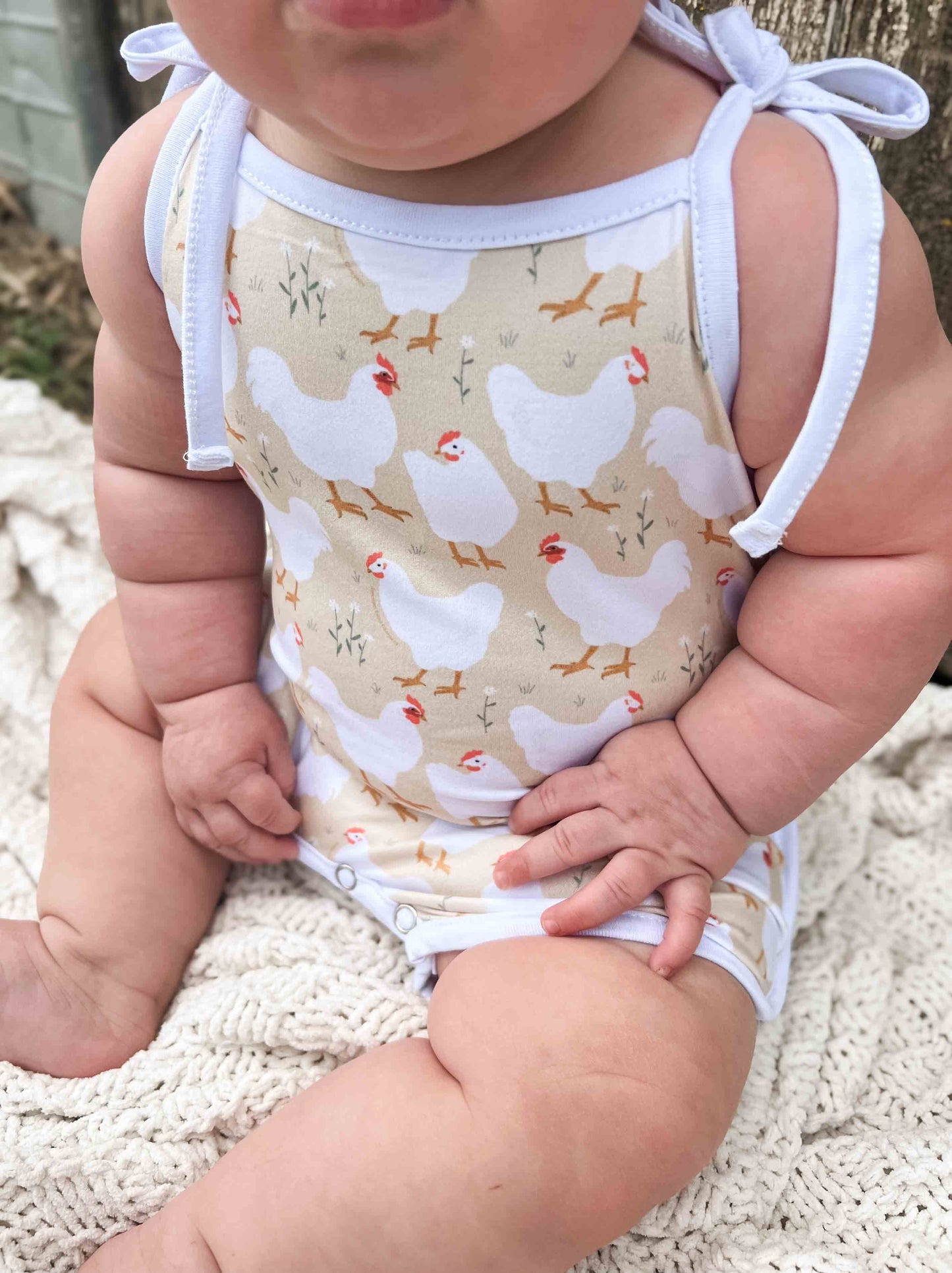 Spring Chicken Infant/Toddler Romper