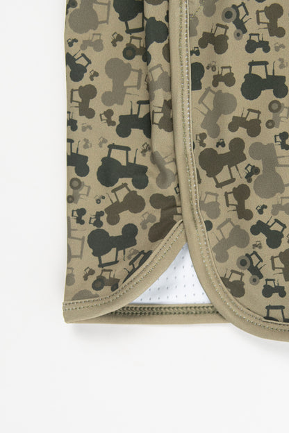 Tractor Camo Baby Swim Trunk