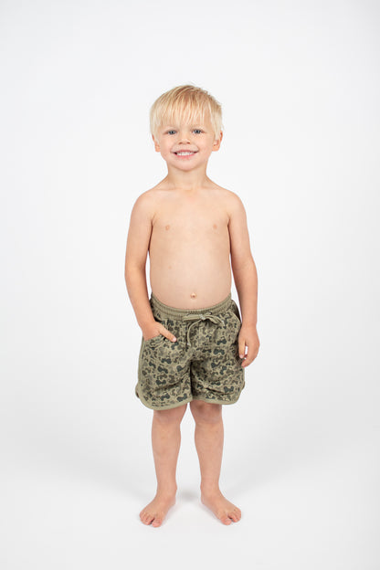 Tractor Camo Toddler/Youth Swim Trunk