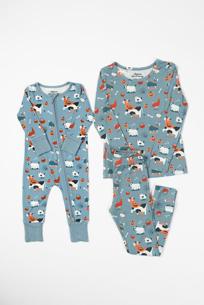 Trick or Treat Farm Animals Toddler/Youth Bamboo Pajama Set