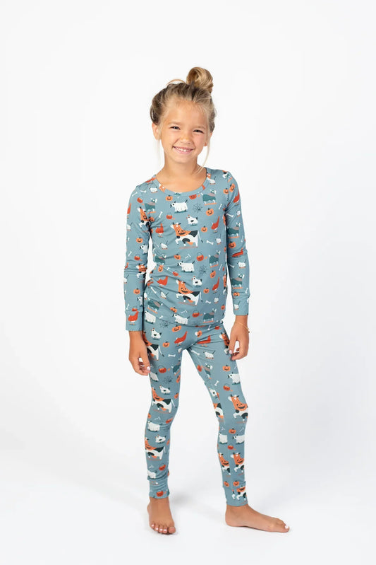 Trick or Treat Farm Animals Toddler/Youth Bamboo Pajama Set