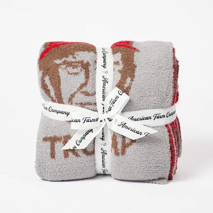 Limited Edition: TRUMP 'MAGA' Luxe Throw Blanket (Backorder 4/7)