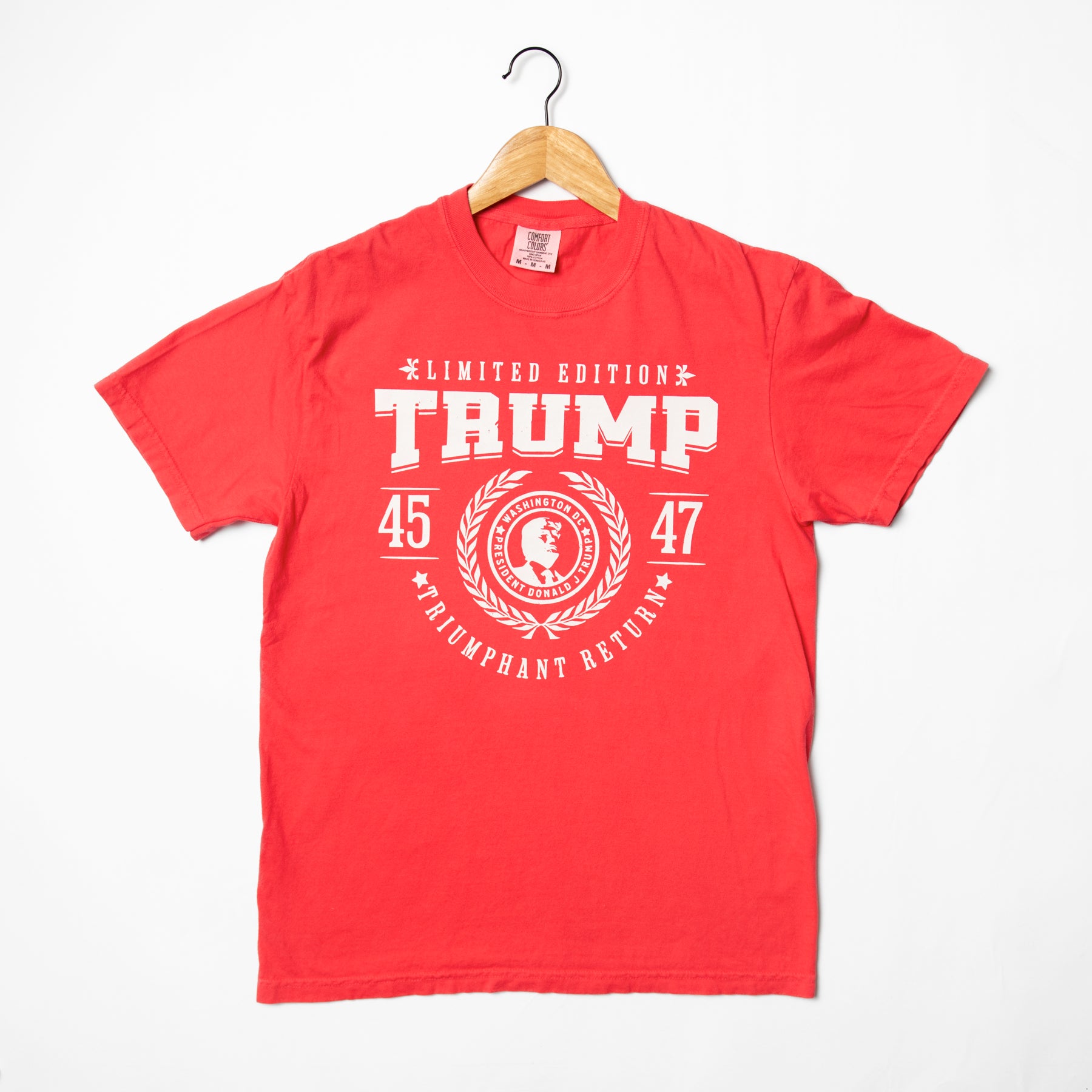 TRUMP 'Triumphant Return' Red Tee - American Farm Company
