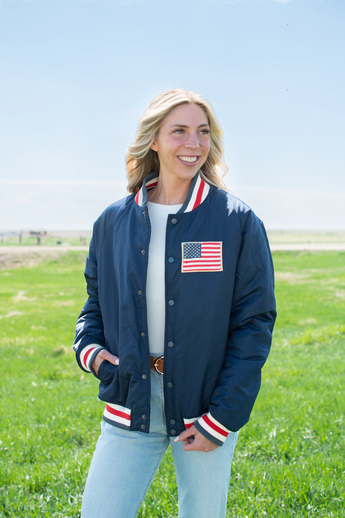 *LIMITED* USA 250 Varsity Style Jacket