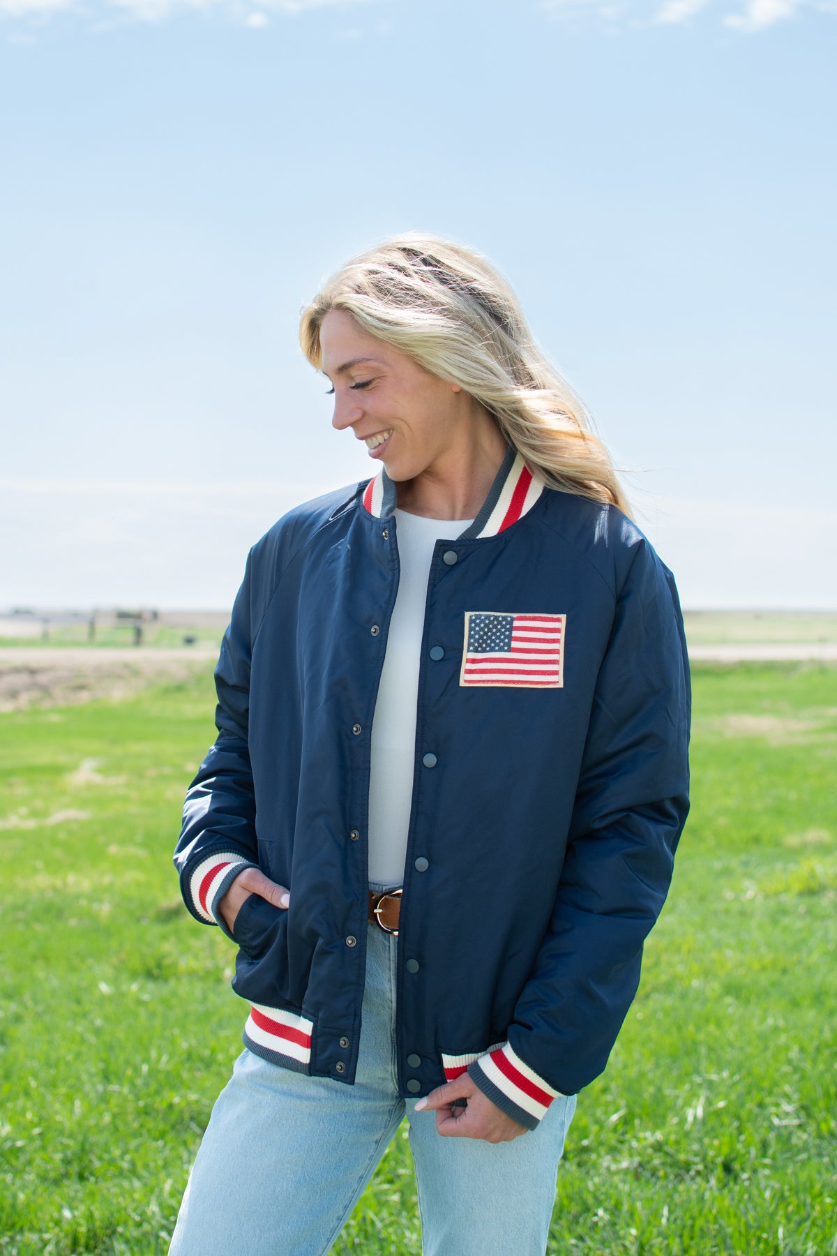*LIMITED* USA 250 Varsity Style Jacket