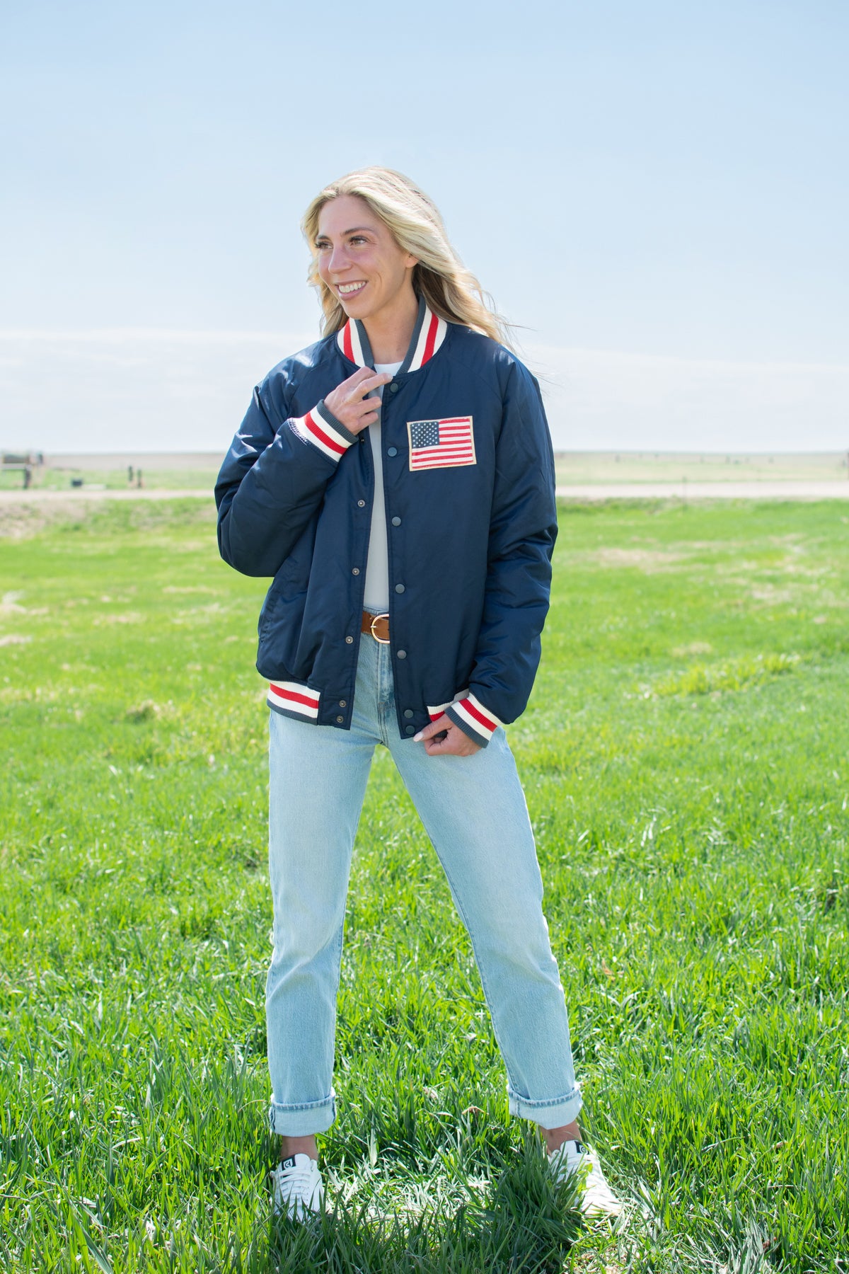 *LIMITED* USA 250 Varsity Style Jacket