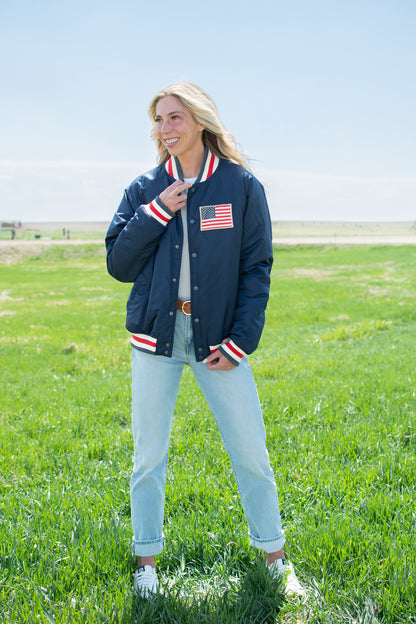 *LIMITED* USA 250 Varsity Style Jacket