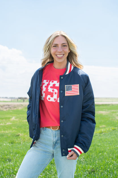 *LIMITED* USA 250 Varsity Style Jacket