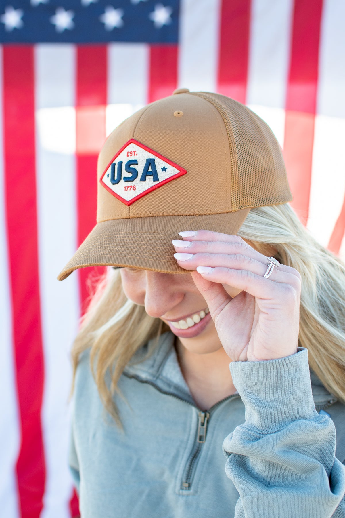'USA' Patriot Snapback Hat