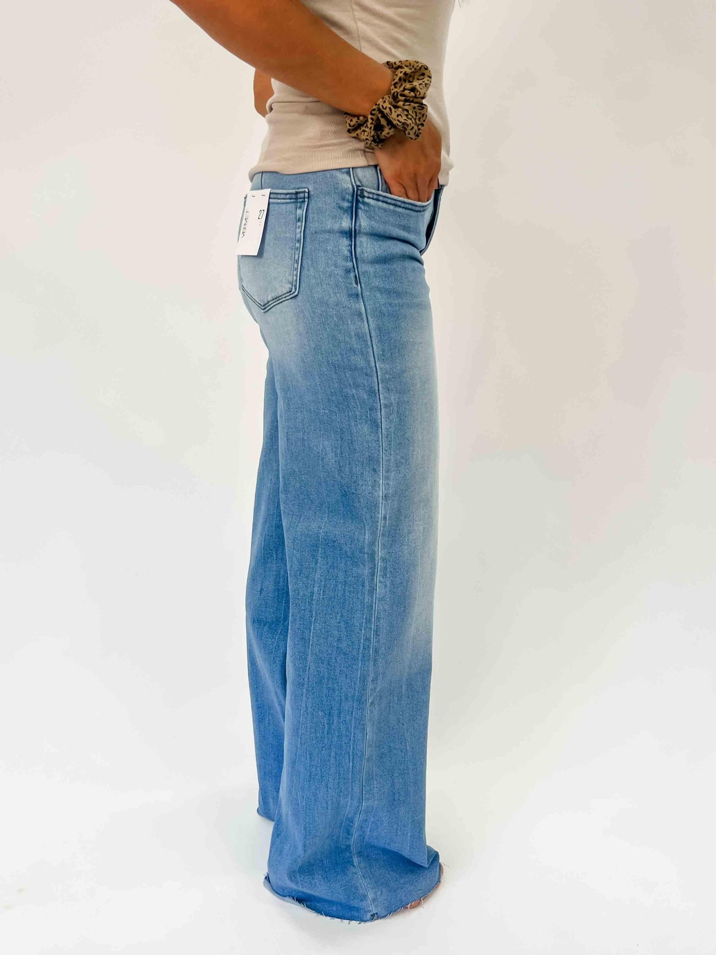 VERVET: OLIVIA Super High Rise Wide Leg Jeans - American Farm Company