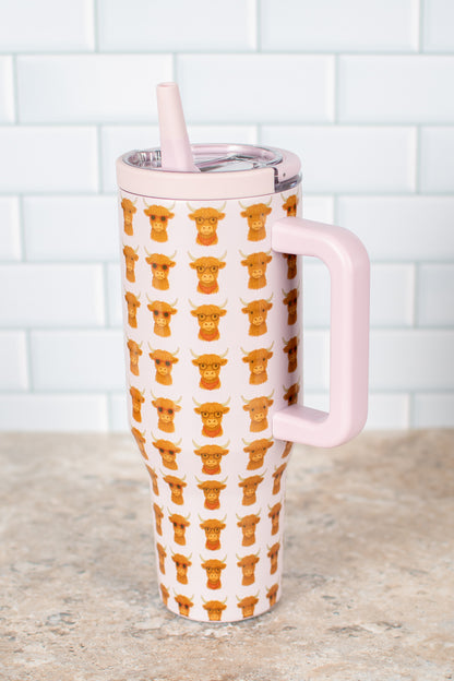 Valentine Highlands 40oz Water Tank Tumbler