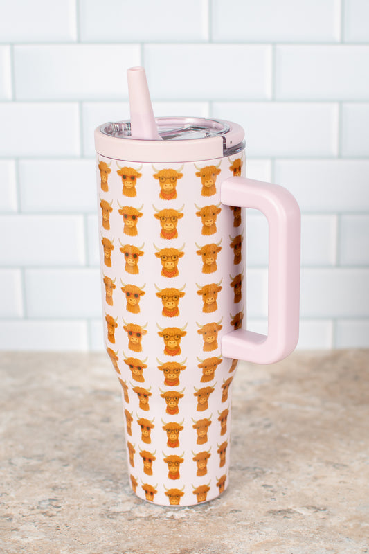 Valentine Highlands 40oz Water Tank Tumbler