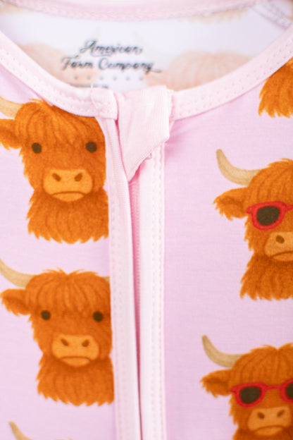 Valentine Highlands Baby Bamboo Zippy