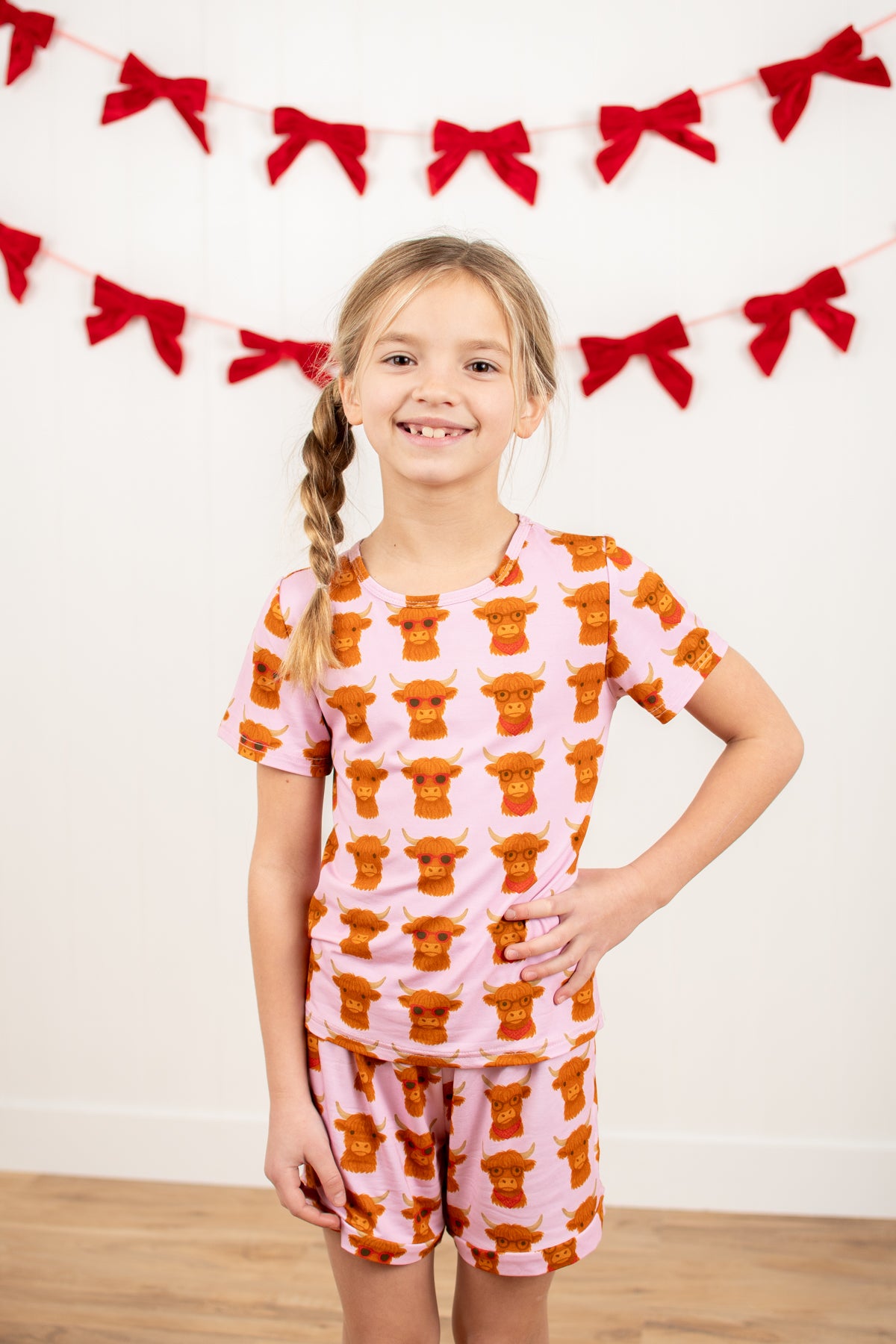 Valentine Highlands Toddler/Youth Bamboo Pajama Set