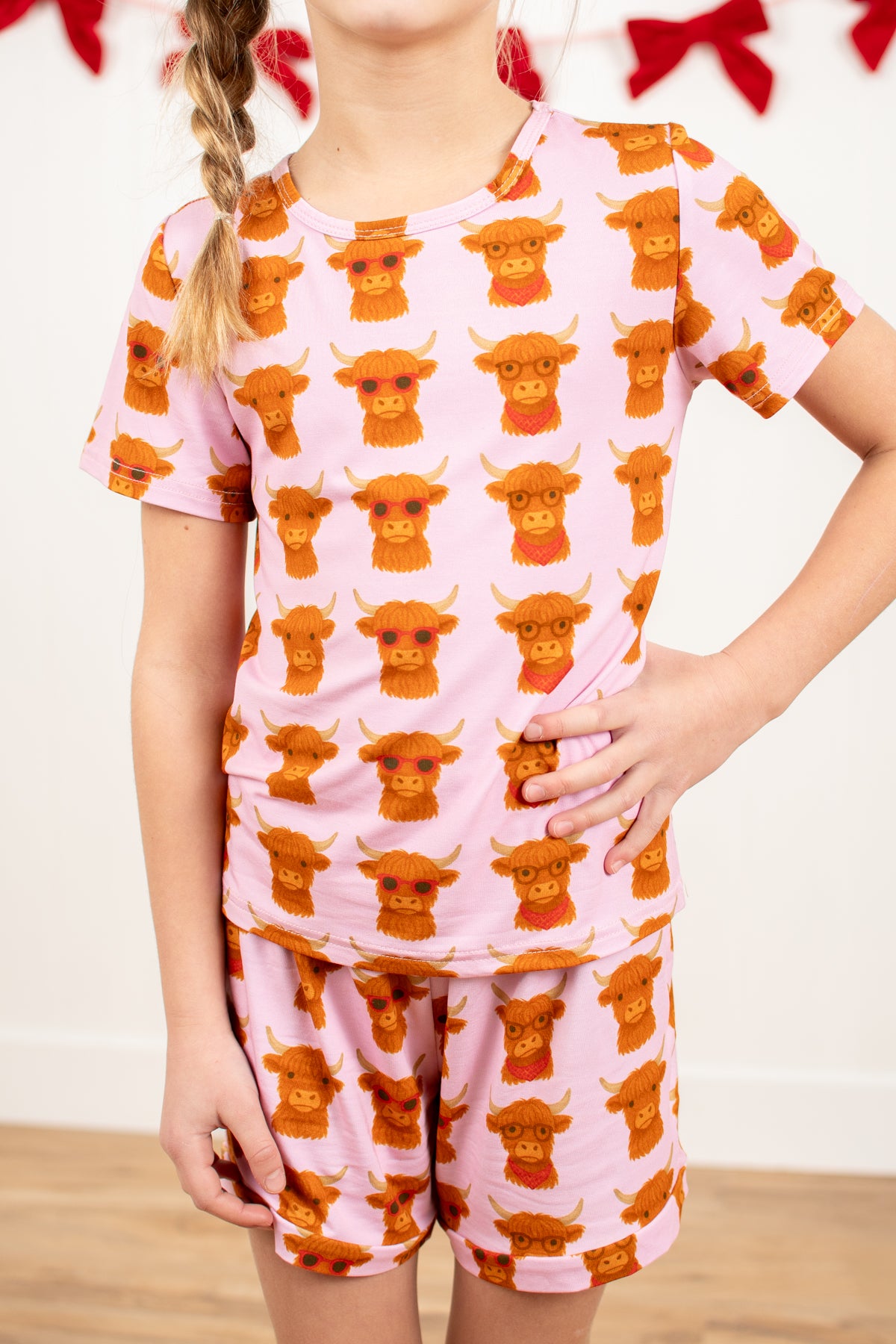 Valentine Highlands Toddler/Youth Bamboo Pajama Set