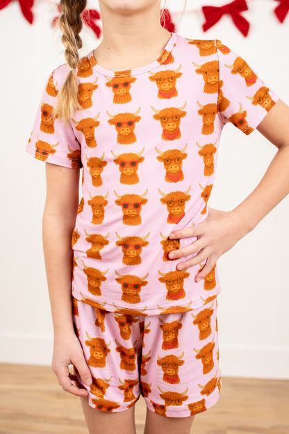 Valentine Highlands Toddler/Youth Bamboo Pajama Set