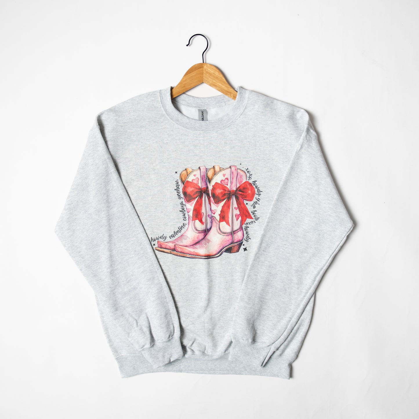 Valentines Boots Crewneck