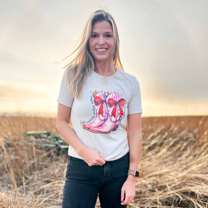 Valentines Boots Tee - American Farm Company